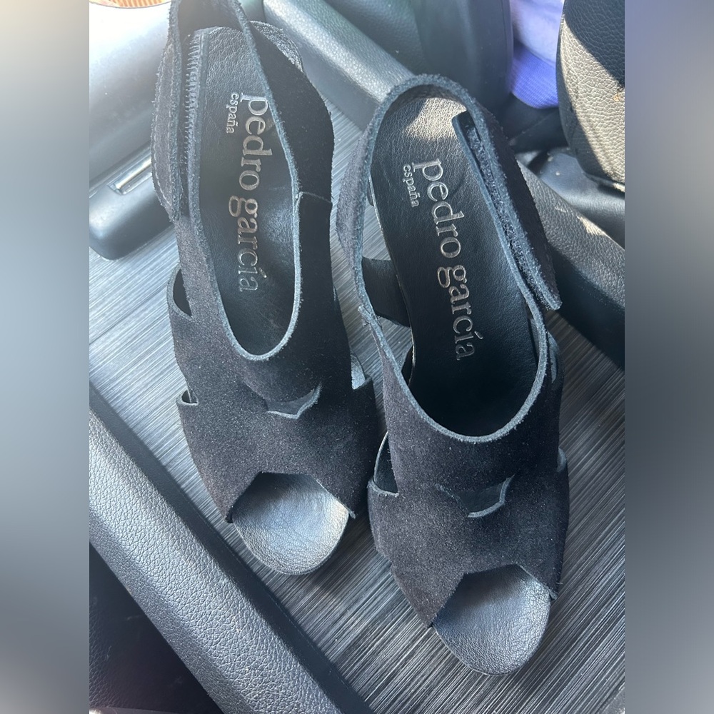 Pedro Garcia Suede Heels 36